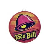 Taco Bell Circular Metal Wall Sign