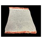 Hand-Crocheted Granny Square Style Throw Blanket