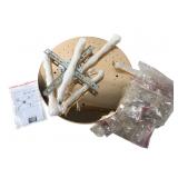 Modern Gold Finish Crystal Pendant Chandelier