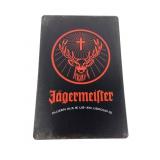 J¤germeister Dutch Tin Advertising Sign