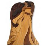 Carver Dan's Handcrafted Angel Wood Puzzle Box