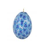 Millefiori Pattern Egg-Shaped Decorative Candle