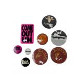 Badge-A-Minit and Various Vintage Pinback Buttons