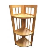 Thai Folding Three-Tier Corner Bookcase