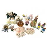 Assorted Easter and Spring Themed Figurines