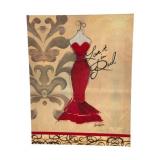 Jennifer Serik 'Love it in Red' Painting on Canv