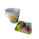 Disney Princess Metal Pail and Crayola Palm-Grasp