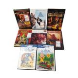 Lot of 8 Assorted DVD Movies and Children's Shows