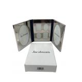 Jacobson's Silver Tone Triple Slide On Photo Frame