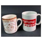 Rapidfire Spark Plugs and Coffee Time Mugs