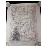 USGS 1920 Flint, Michigan Topographic Map