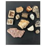 Assorted Mineral and Fossil Specimen Collection