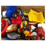 Mixed Lot of Vintage Character Toys and Vehicles