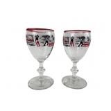 Libbey Pickwick Dickens Cordial Glasses, Pr.