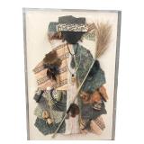 JoAnne Casey Mixed Media Shadowbox Assemblage