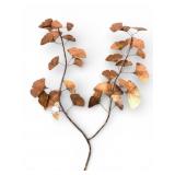 Haw Creek Forge Copper Gingko Wall Art