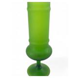 Carlo Moretti MCM Frosted Green Glass Apothecary J