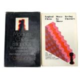Rare VTG Chess Book Lot: Evans & Chernev