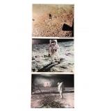 Apollo 11 Moon Landing Lithograph Poster Set