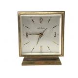 Seth Thomas Brass Wind-Up Travel Alarm Clock