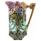 Frie Onnaing Majolica Hyacinth Pitcher