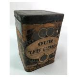 Our Chief Gleaner Cigar Tin Box
