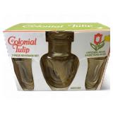 NOS VTG Anchor Hocking Colonial Beverage Set