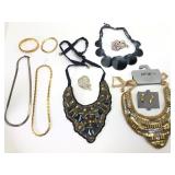 Fashion Jewelry In Wood Box