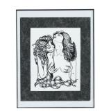 Mike Cole 'Vamperotic' Signed Screen Print