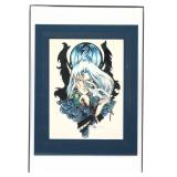 Heather Bruton 'Lace & Black Magic' Signed Print