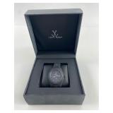 Toywatch Velvety Black Dial Watch In Box