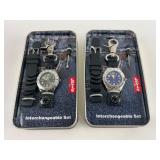 Levi's Interchangeable Watch Set With Compass
