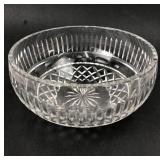 DIMENSIONS Waterford Crystal Cut Glass Bowl