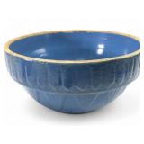 Rare Ruckel's Pottery Picket Fence Stoneware Bowl