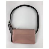 Calvin Klein Pink Faux Leather Crossbody Bag