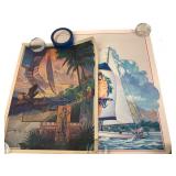 Jimmy Buffett Corona Extra and Boca Raton Posters