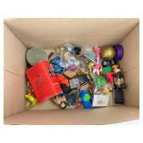 Pressman Wooden Dominoes and Assorted Toy Lot