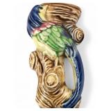 Japanese Ceramic Bird Wall Pocket