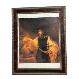 Rembrandt Style Framed Print After Aristotle