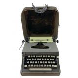 Remington Monarch Portable Typewriter with Case
