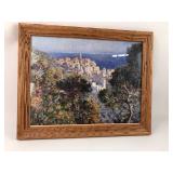 Claude Monet Style Framed Impressionist Print