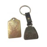 Harley-Davidson 1903 Single Keychain & Brass Tag