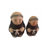 Goebel Hummel Style Monk Salt and Pepper Shakers