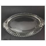 Heisey Glass Lariat Pattern Oval Serving Platter