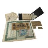 WWII Era War Ration Book Four and Ephemera Group