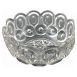 Pressed Glass Bowl - 7'