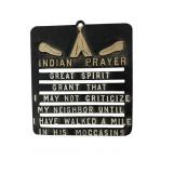 Cast Iron Indian Prayer Trivet Wall Plaque
