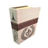 Paris Themed Faux Book Storage Box