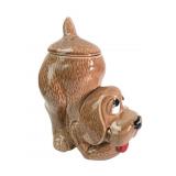 USA Pottery Dog Cookie Jar, No. O272