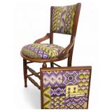 VTG Needlepoint Upholstered Chair & Art